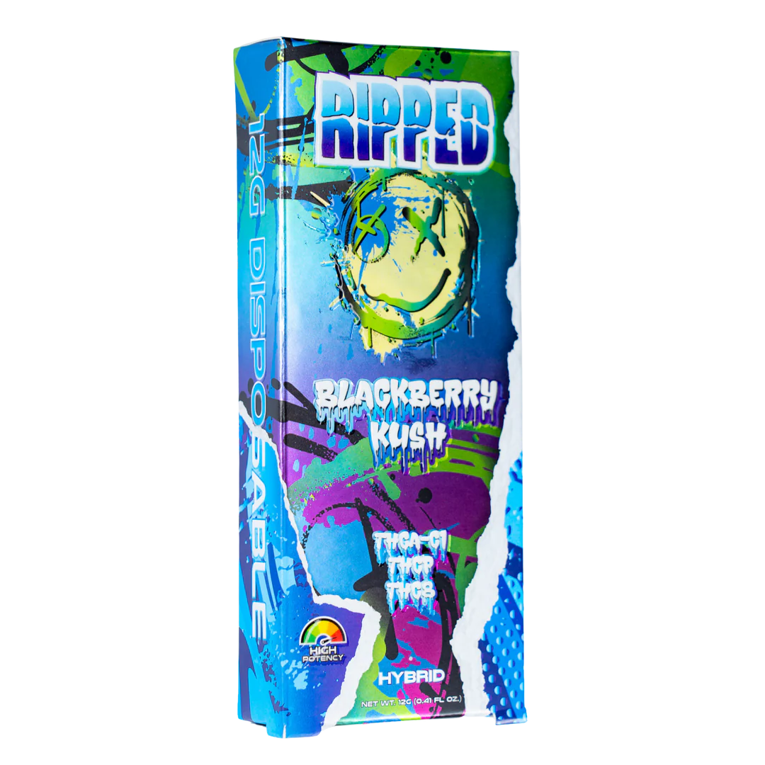 RIPPED (THCA-C1 THCP THC8) 12 GRAM DISPOSABLE Rising Wholesale Inc. RIPPED (THCA-C1 THCP THC8) 12 GRAM DISPOSABLE Rising Wholesale Inc.