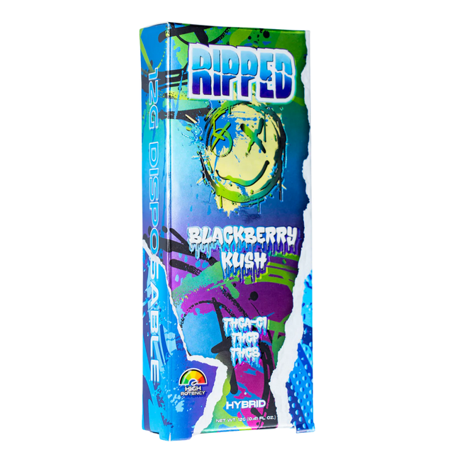 RIPPED (THCA-C1 THCP THC8) 12 GRAM DISPOSABLE