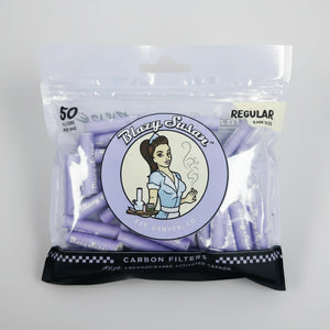 BLAZY SUSAN CONES | PURPLE PURIZE X BLAZY 9MM TIPS 50CT BAG