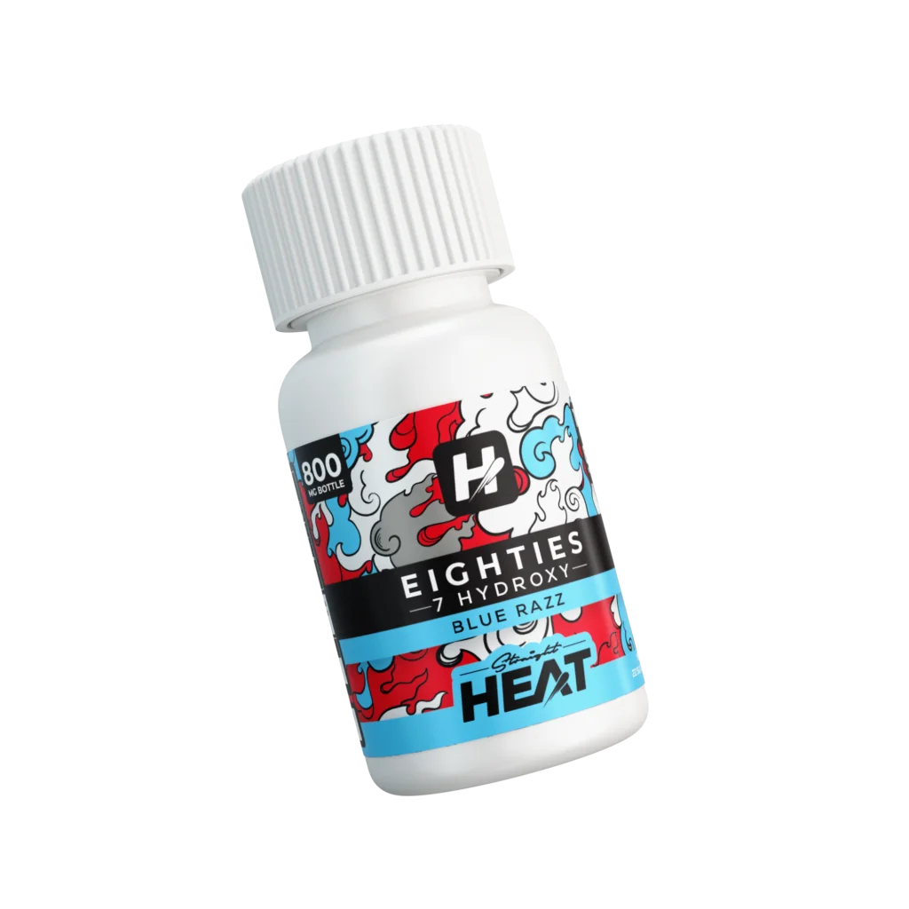 STRAIGHT HEAT EIGHTIES 7-HYDROXY 80MG TABLET (10CT BOTTOLE)