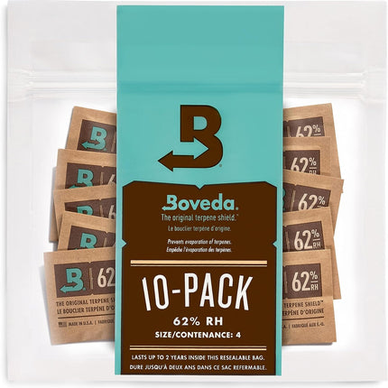 BOVEDA 62% RH HUMIDITY CONTROL SIZE 4 Default Title 852715006453