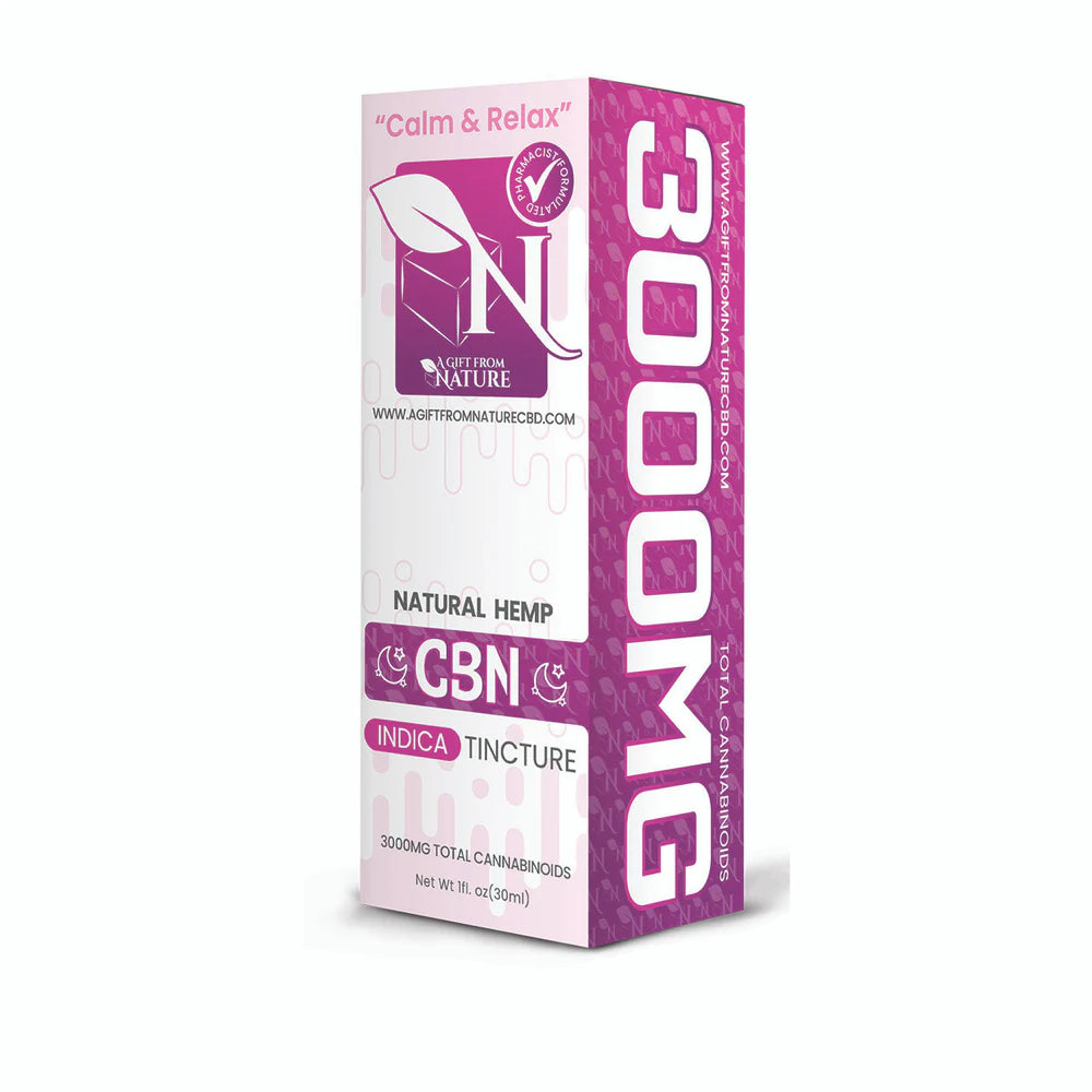 AGFN CBN 3000MG TINCTURE | INDICA