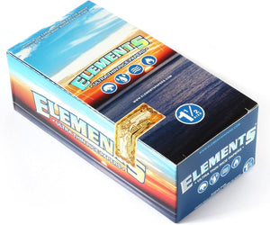 ELEMENTS ULTRA THIN RICE  1 1/2 ROLLING PAPER (25CT/BOX)