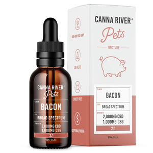 CANNA RIVER CBD PETS TINCTURE BROAD SPECTRUM 3000MG BOTTLE