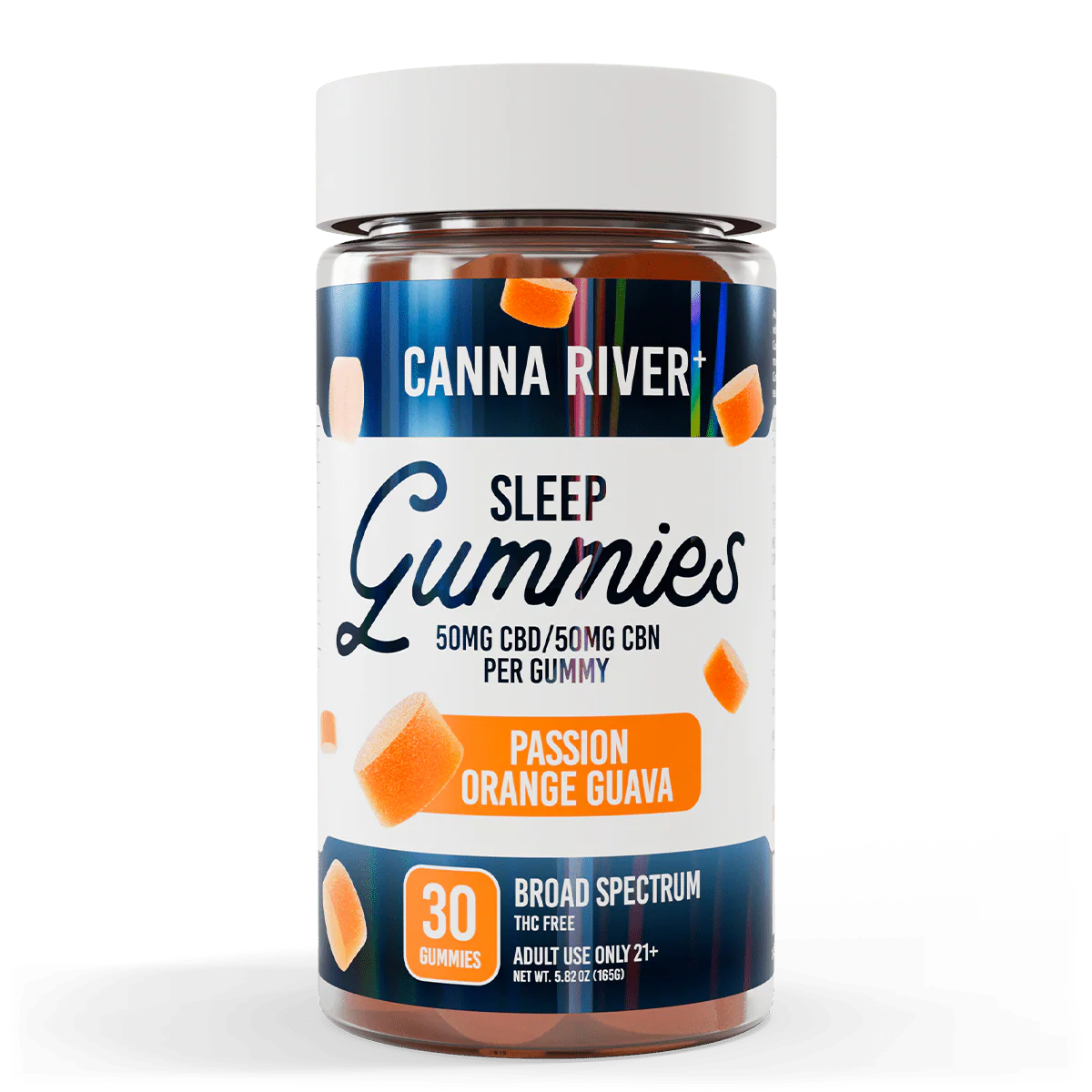 CANNA RIVER CBD SLEEP GUMMIES BROAD SPECTRUM 3000MG JAR