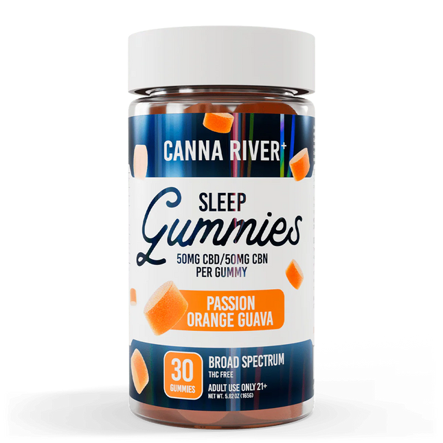 CANNA RIVER CBD SLEEP GUMMIES BROAD SPECTRUM 3000MG JAR