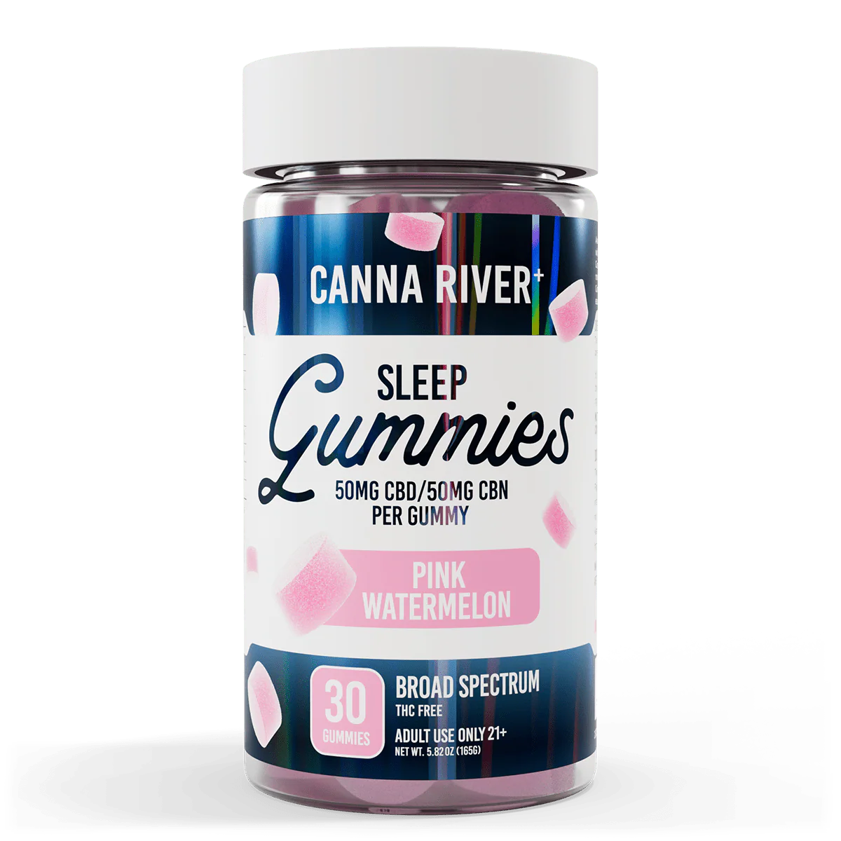 CANNA RIVER CBD SLEEP GUMMIES BROAD SPECTRUM 3000MG JAR