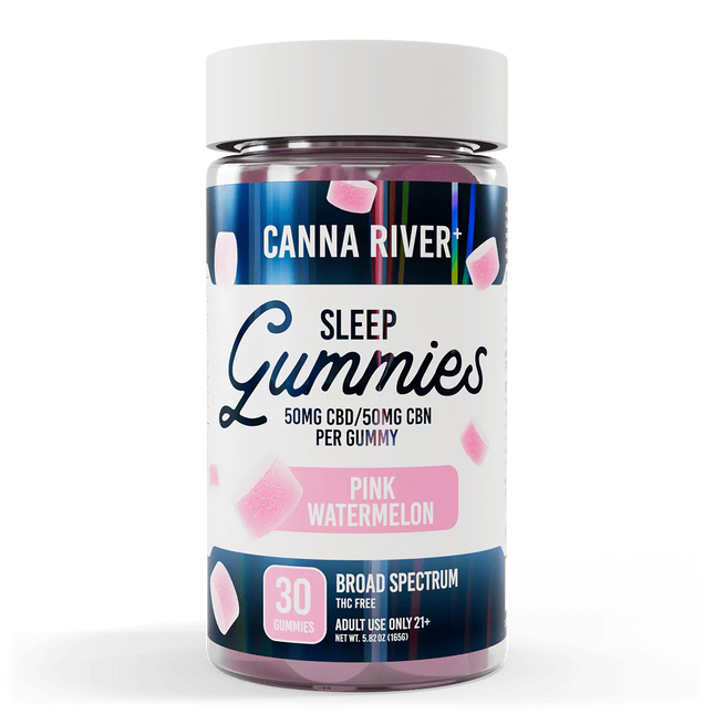 CANNA RIVER CBD SLEEP GUMMIES BROAD SPECTRUM 3000MG JAR