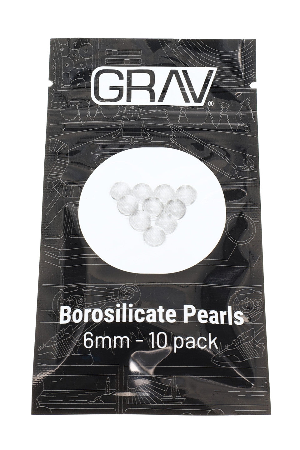 GRAV 6MM BORO TERP PEARLS (10 PACK)