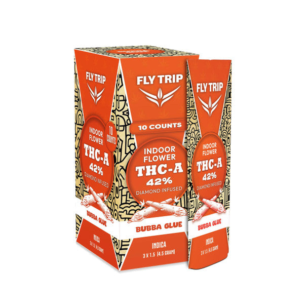 FLYTRIP 4.5G THC-A DIAMOND INFUSED PRE ROLLS (1.5G x 3CT/PK)