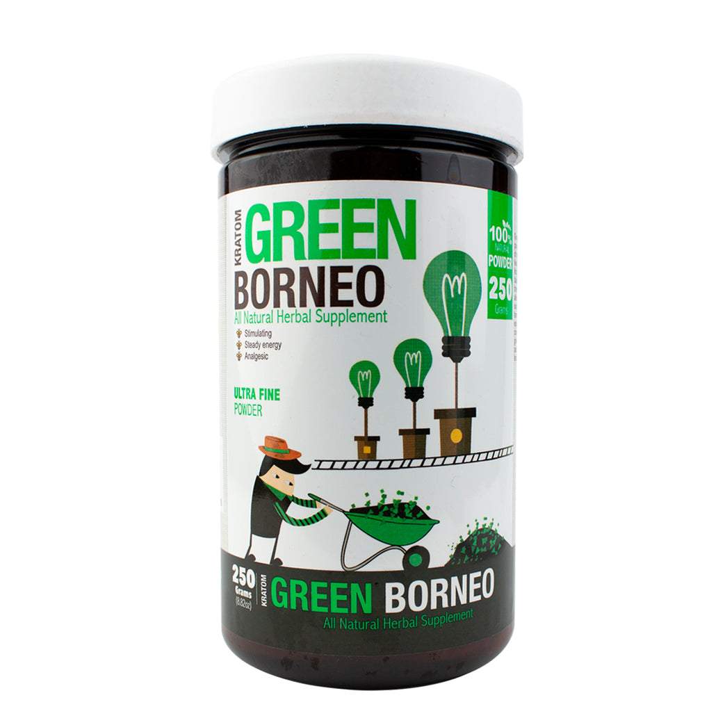 BUMBLE BEE KRATOM 250GM POWDER GREEN BORNEO 015568020438