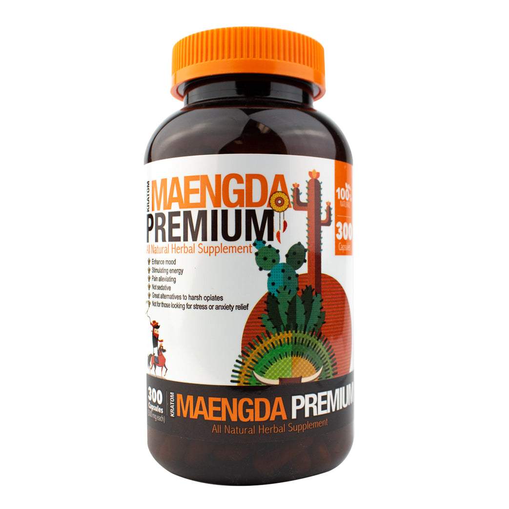 BUMBLE BEE KRATOM 300CT CAPSULES MAENGDA 015568020841