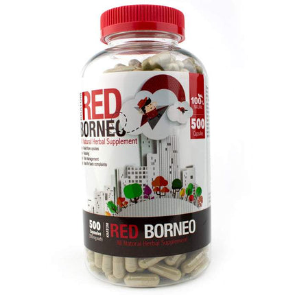 BUMBLE BEE KRATOM 500CT CAPSULES RED BORNEO 015568020896