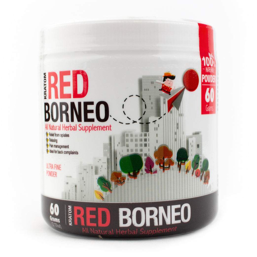 BUMBLE BEE KRATOM 60GM POWDER RED BORNEO 015568020742