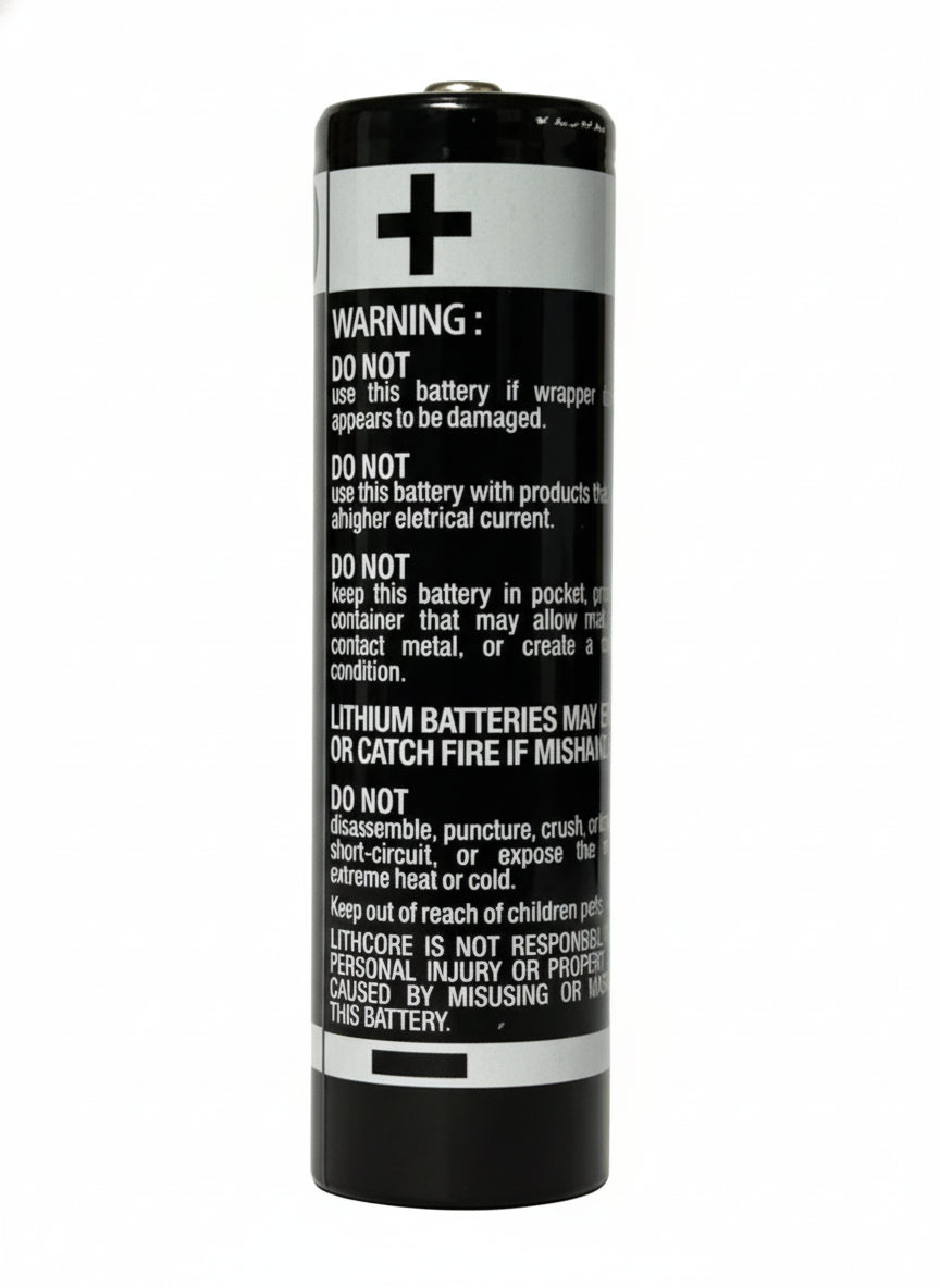 LITHICORE 18650 3200MAH BATTERY