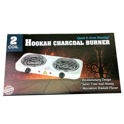 CHARCOAL BURNER 2 COIL 6PC