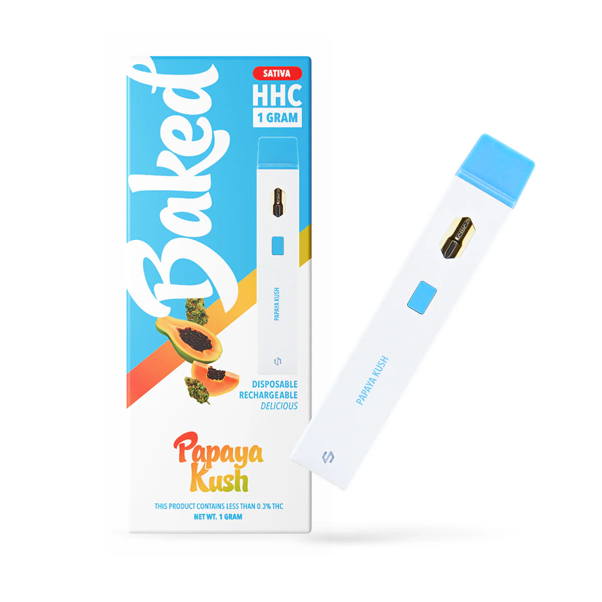 BAKED 1 GRAM PREMIUM HHC DISPOSABLE