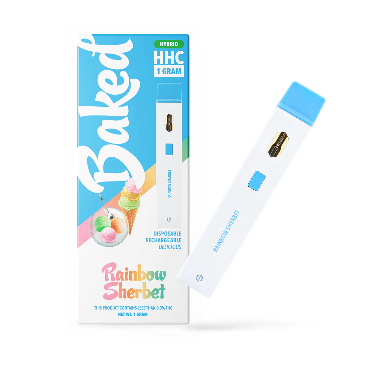 BAKED 1 GRAM PREMIUM HHC DISPOSABLE