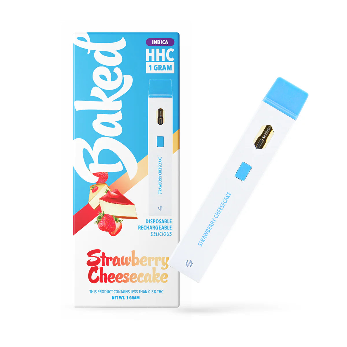 BAKED 1 GRAM PREMIUM HHC DISPOSABLE