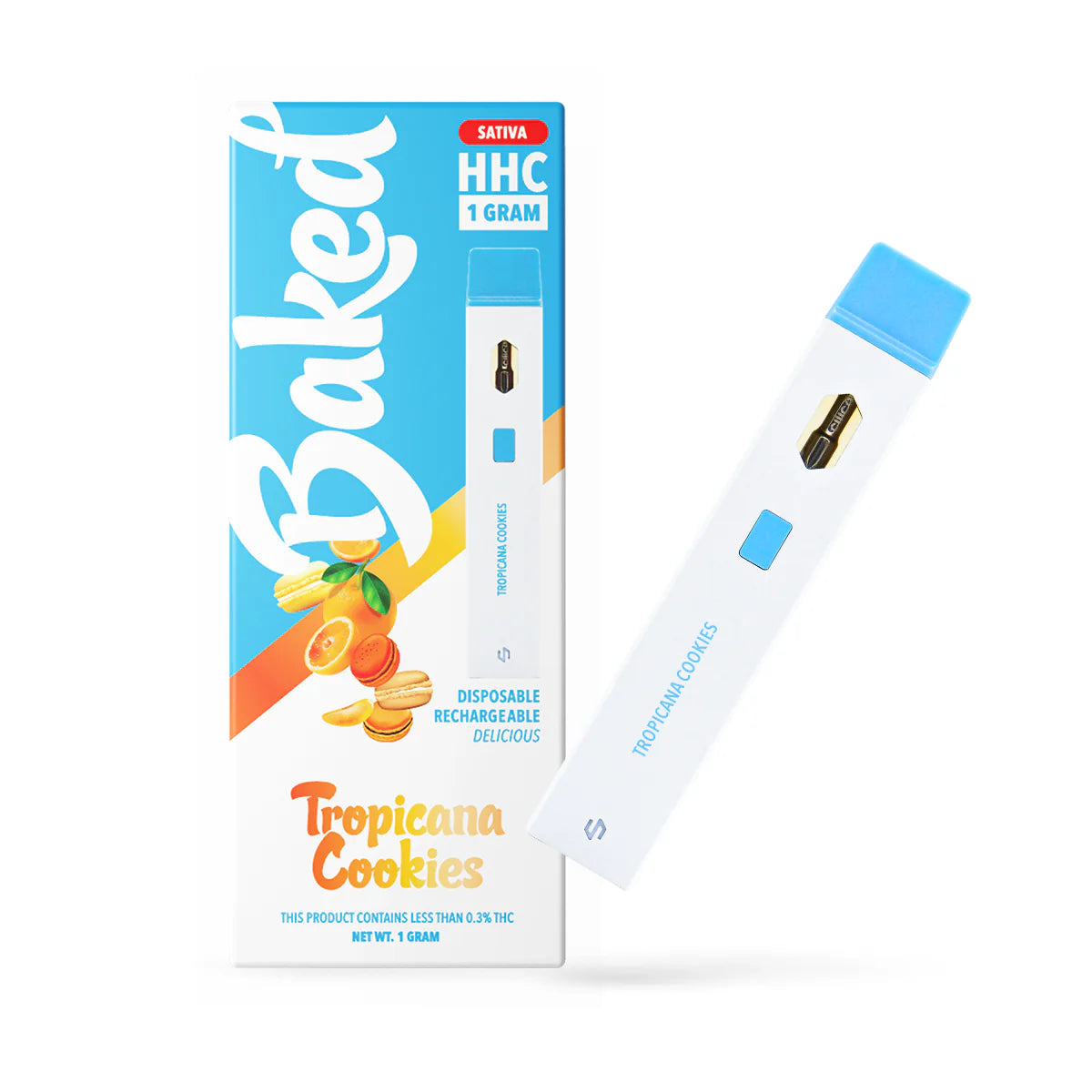 BAKED 1 GRAM PREMIUM HHC DISPOSABLE