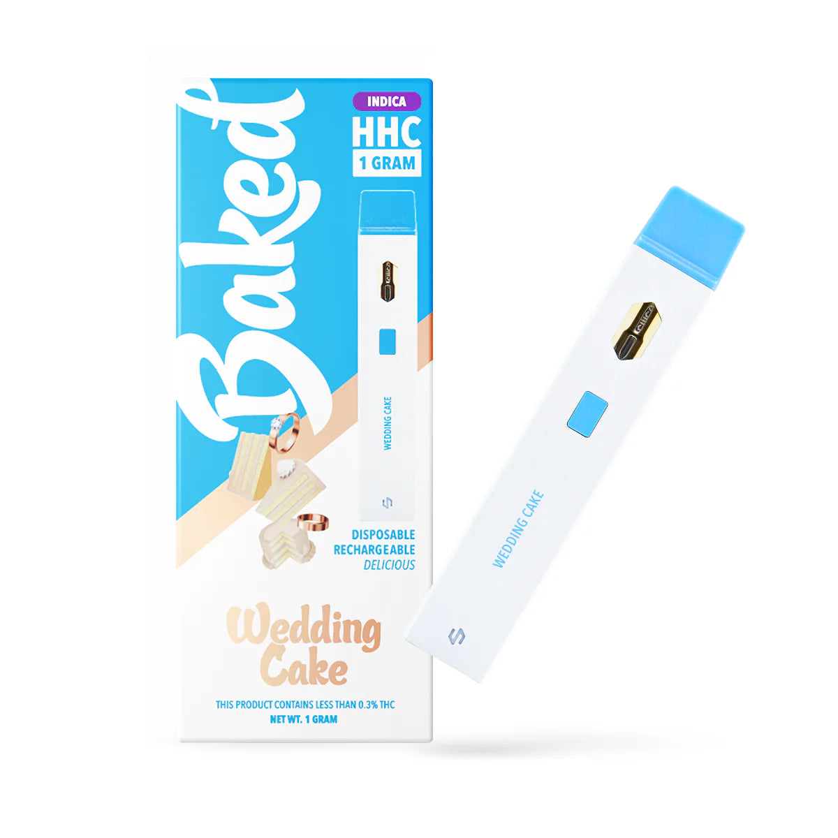 BAKED 1 GRAM PREMIUM HHC DISPOSABLE