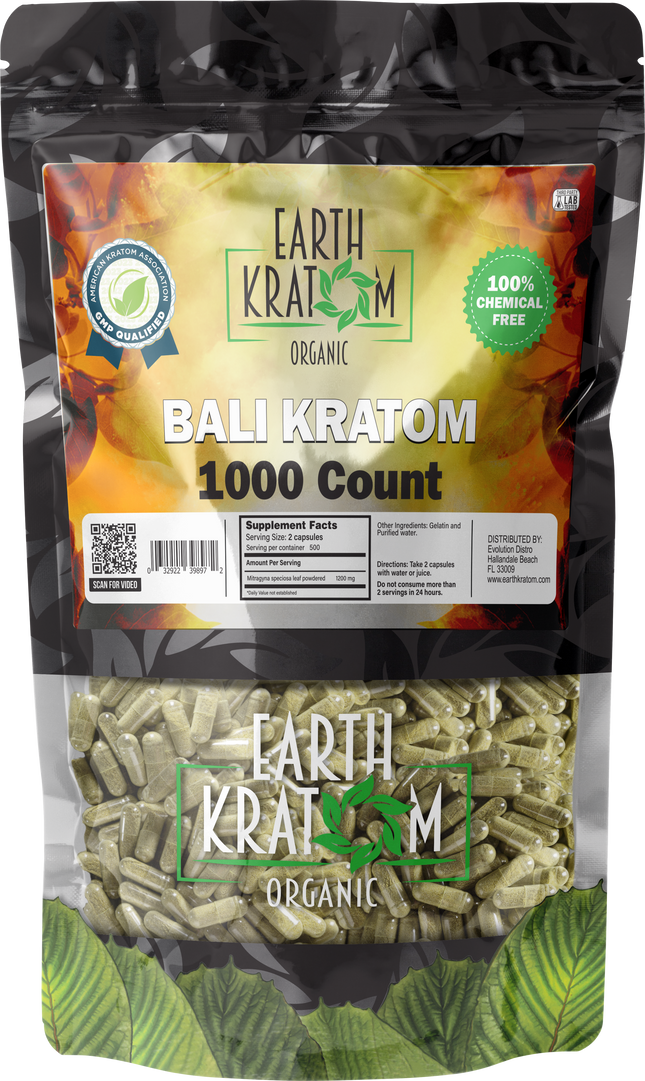 EARTH KRATOM 1000CT CAPSULE