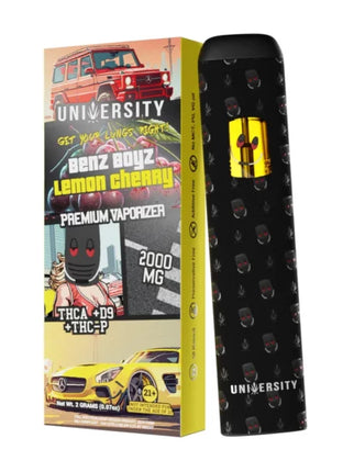 UNIVERSITY THCA + D9 + THC-P 2ML DISPOSABLE