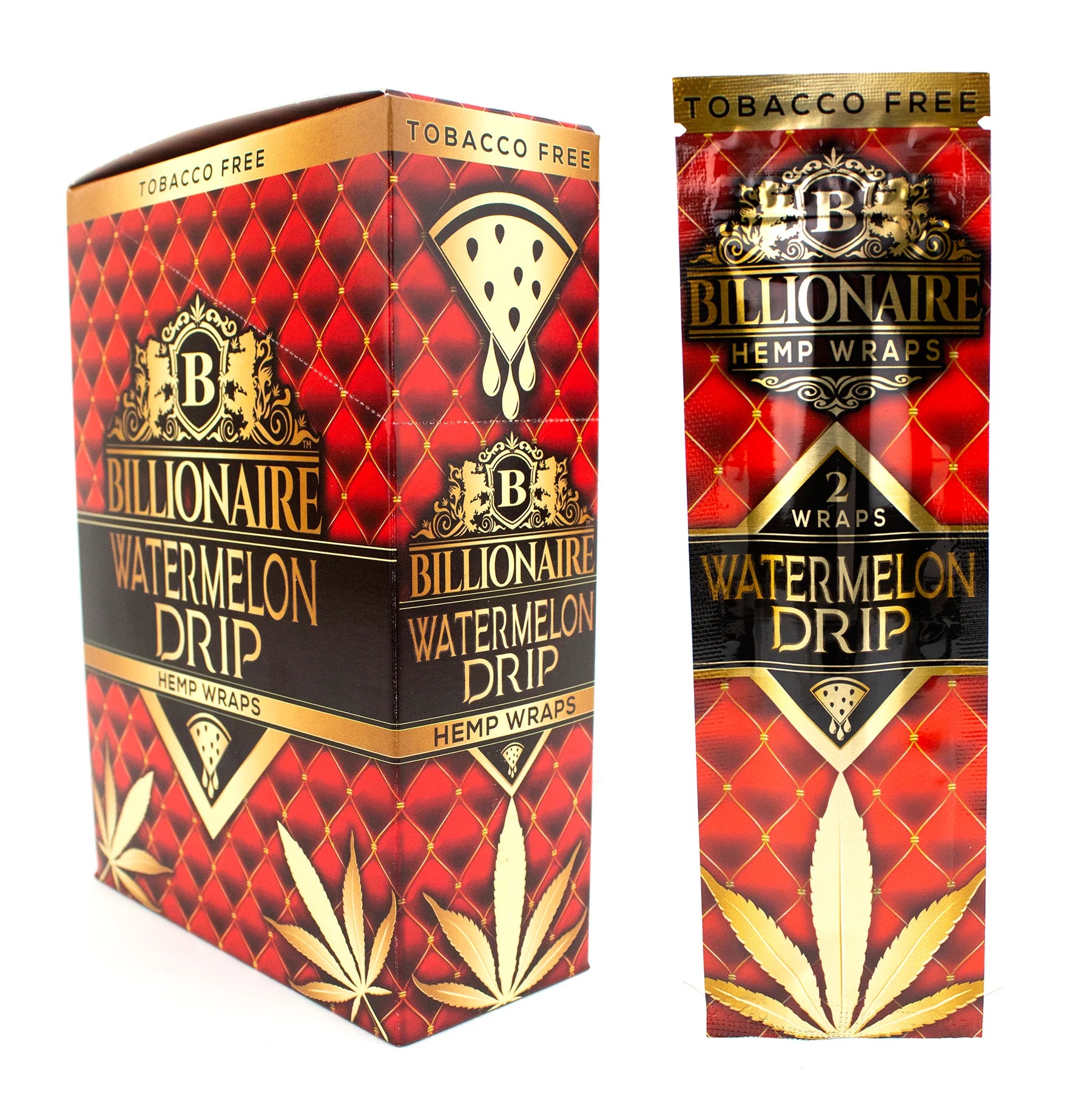 BILLIONAIRE HEMP WRAP 2PK 25CT/BOX