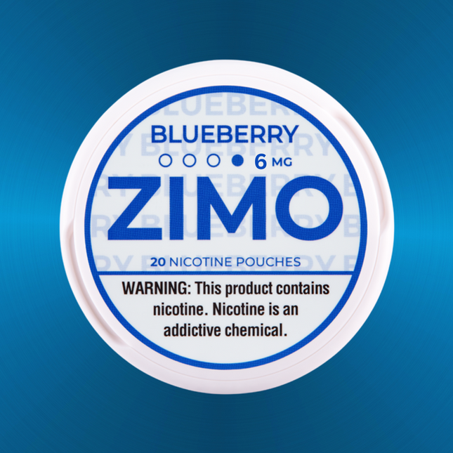 ZIMO 6MG NICOTINE POUCHES (PACK OF 5)