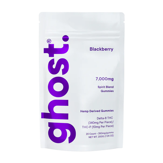 GHOST 350MG D8 SPIRIT BLEND GUMMIES (20CT/BAG, 7000MG/BAG)