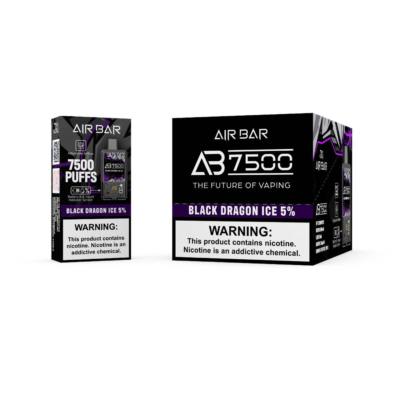 AIR BAR AB7500 5% DISPOSABLE 10CT/DISPLAY