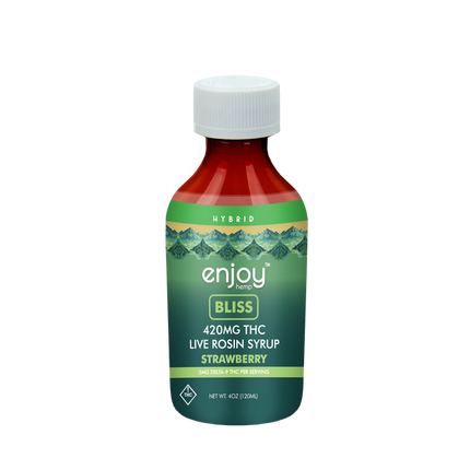 ENJOY HEMP 4OZ LIVE ROSIN THC SYRUP