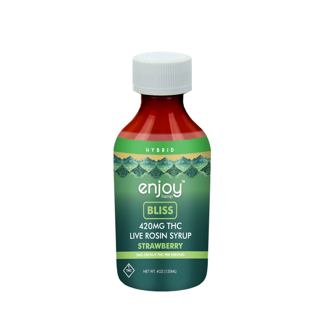 ENJOY HEMP 4OZ LIVE ROSIN THC SYRUP
