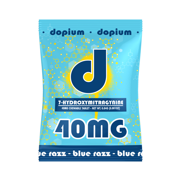 DOPIUM 7-HYROXYMITRAGYNINE 40MG TABLETS (30CT/DISPLAY)