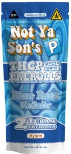 NOT YA SON'S P 2 X 2 G EACH THCP PRE ROLLS (10PK / BOX)