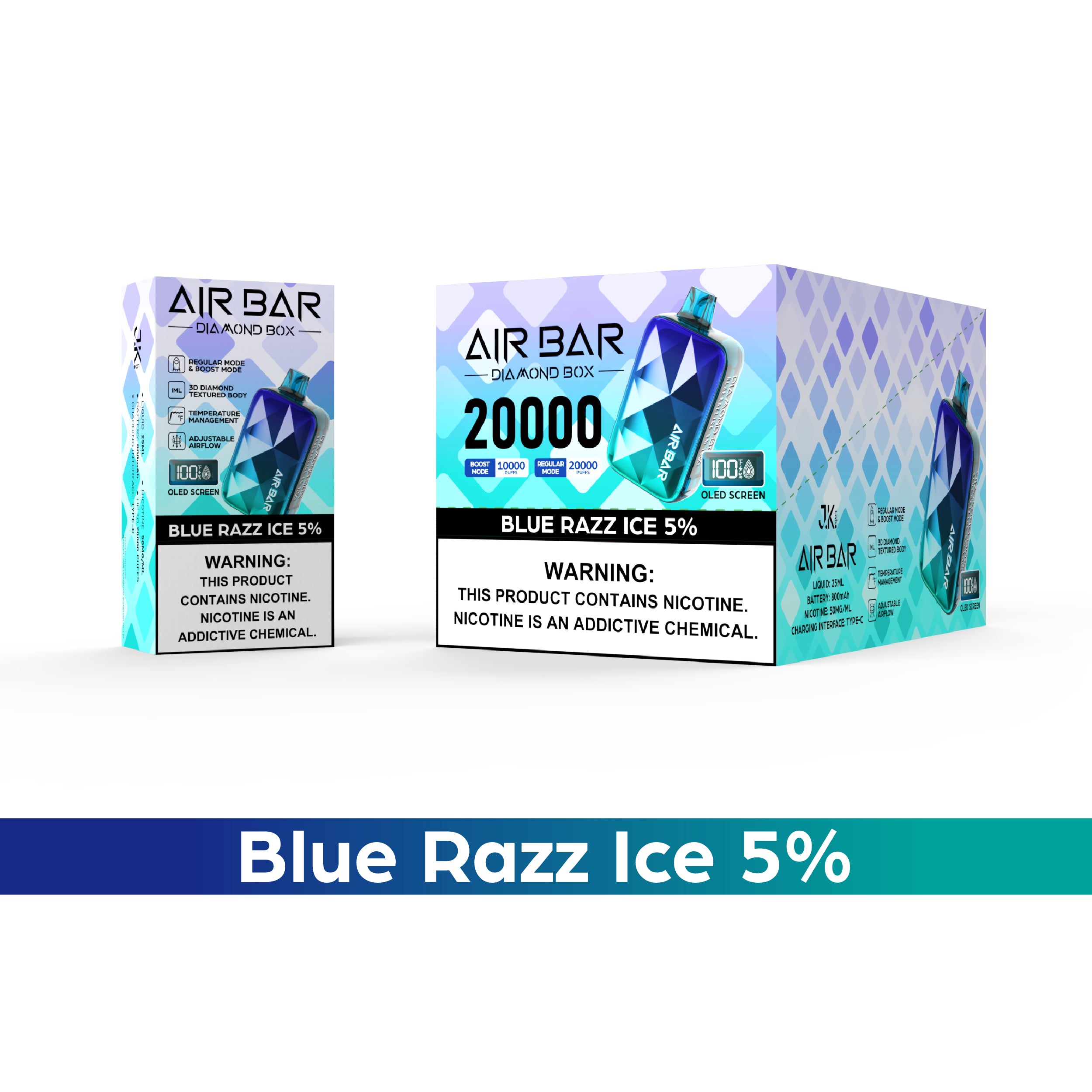 AIR BAR DIAMOND BOX 20000 PUFFS DISPOSABLE (10CT/DISPLAY) Rising Wholesale Inc. AIR BAR DIAMOND BOX 20000 PUFFS DISPOSABLE (10CT/DISPLAY) Rising Wholesale Inc.