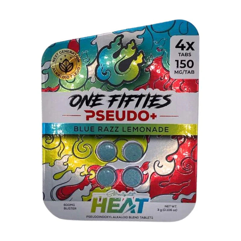 HEAT ONE FIFTIES PSEUDO 150MG PER TAB (4CT PACK)