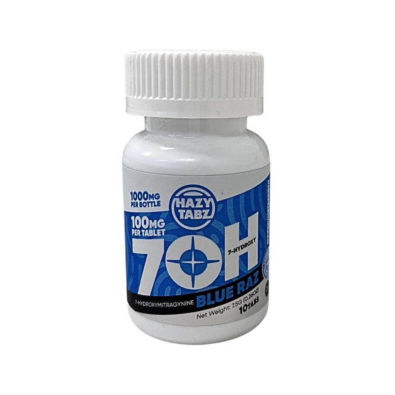 HAZY TABZ 7OH 100MG PER TAB (10CT JAR)