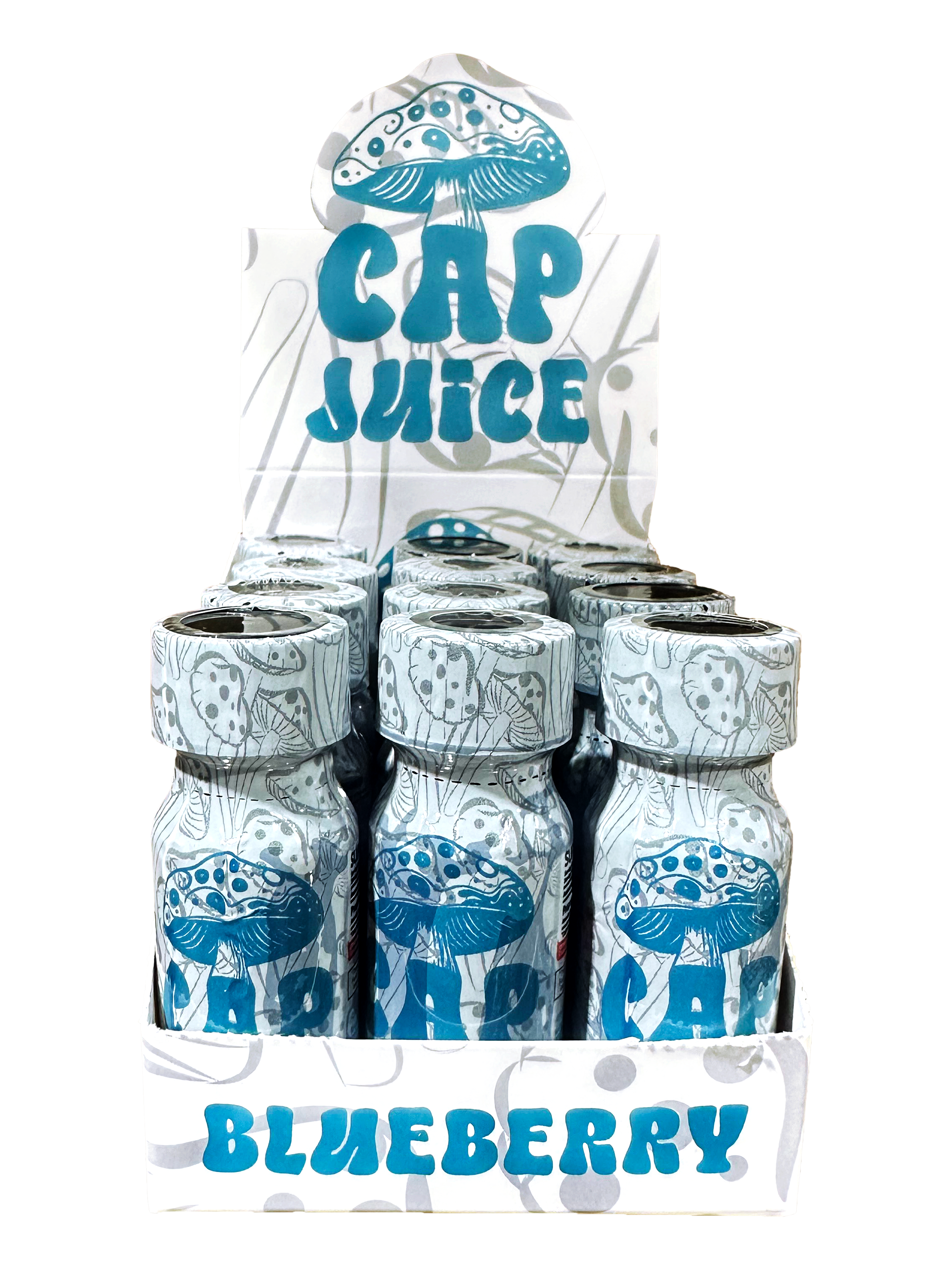 CAP JUICE 15ML MUSHROOM SHOT (12CT/DISPLAY)