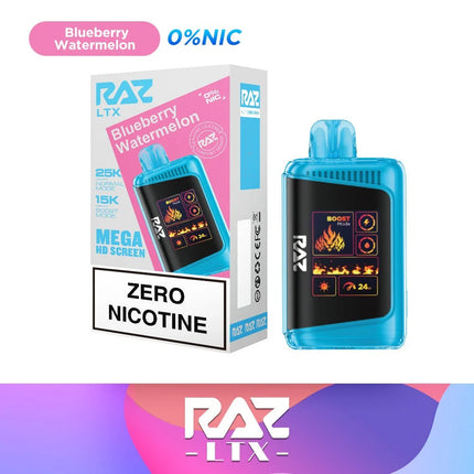 RAZ LTX25000 ZERO NICOTINE DISPOSABLE VAPE