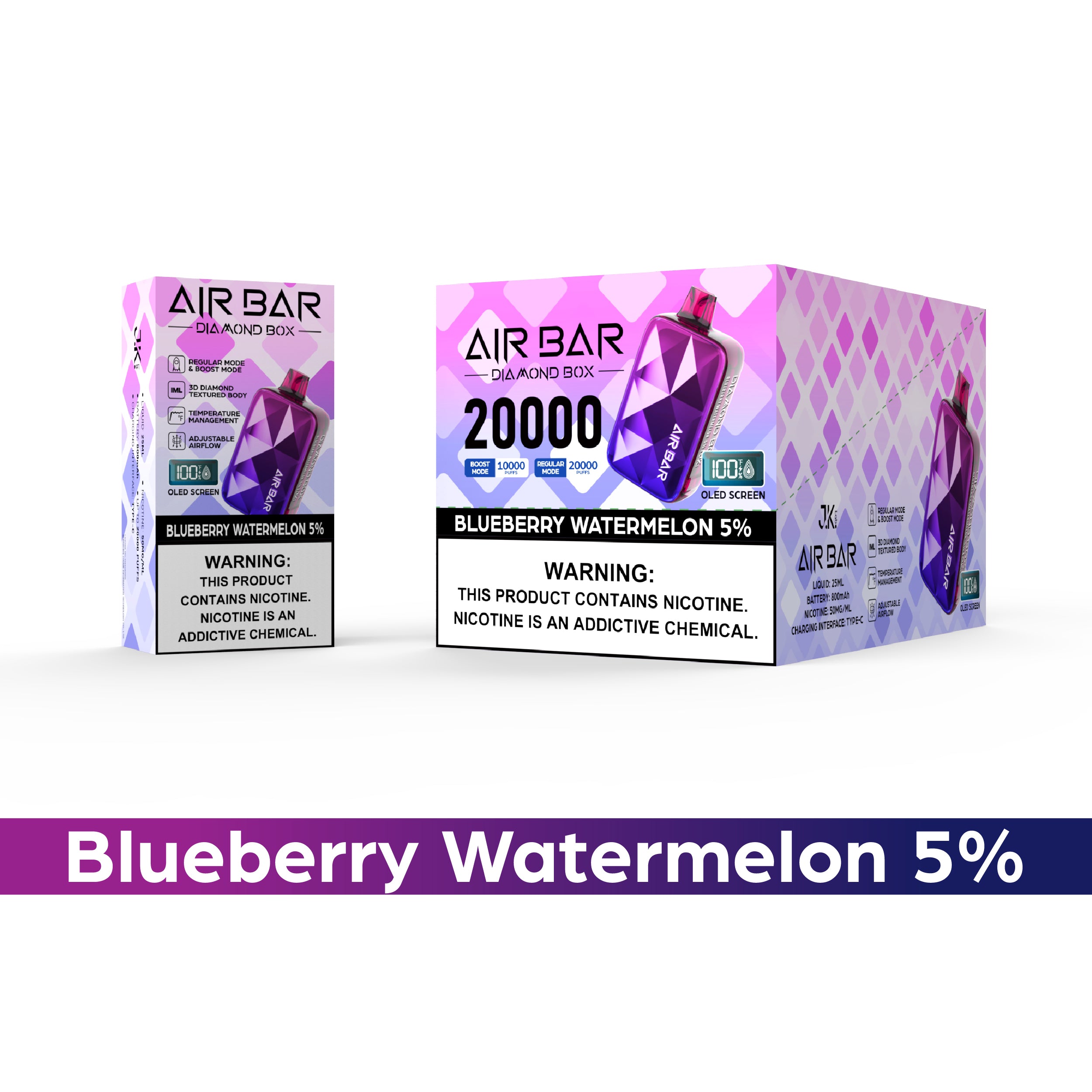 AIR BAR DIAMOND BOX 20000 PUFFS DISPOSABLE (10CT/DISPLAY) Rising Wholesale Inc. AIR BAR DIAMOND BOX 20000 PUFFS DISPOSABLE (10CT/DISPLAY) Rising Wholesale Inc.