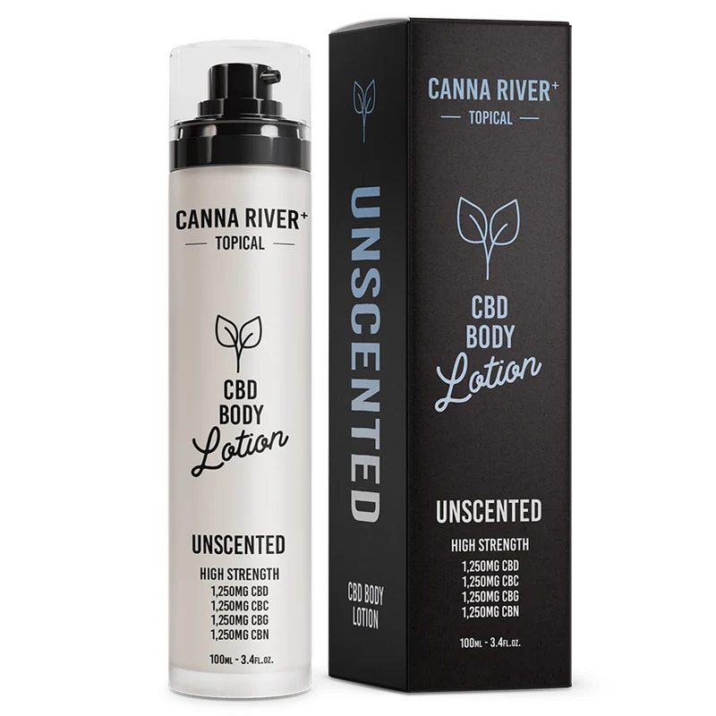 CANNA RIVER CBD BODY LOTION BROAD SPECTRUM 5000MG BOTTLE