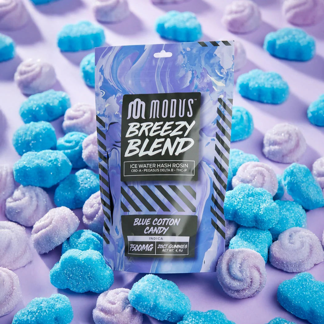 MODUS BREEZY BLEND (ICE WATER HASH ROSIN CB9-A + PEGASUS D8 + THC-P) 7 –  Rising Wholesale Inc
