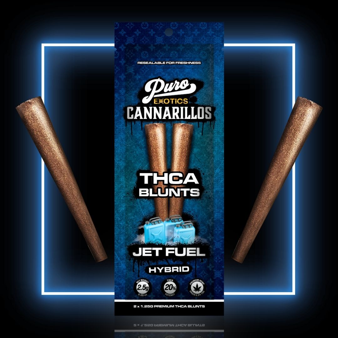 PURO EXOTICS CANNARILLOS THC-A BLUNTS 2 X 1.25G / PACK