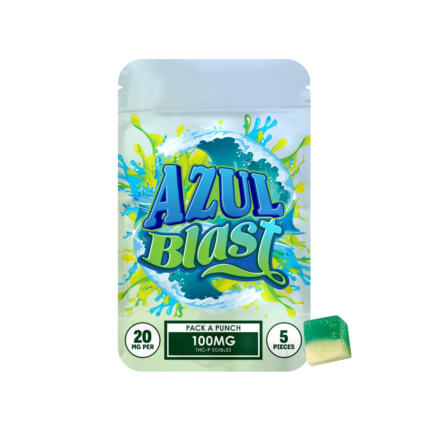 HIDDEN HILLS PACK A PUNCH THC-P GUMMY 100MG PACK (5PC / PACK)