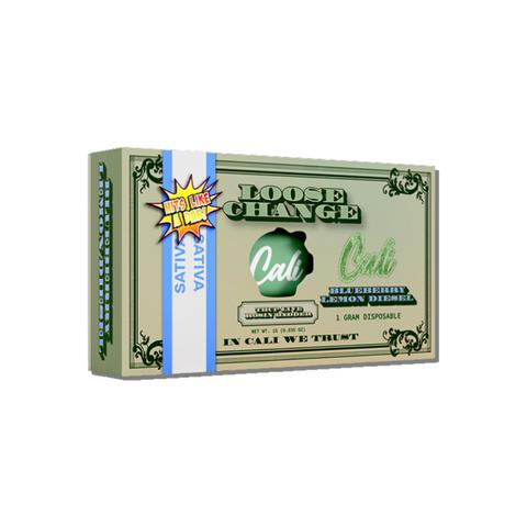 CALI LOOSE CHANGE THC-P LIVE ROSIN BADDER 1 GRAM DISPOSABLE BLUEBERRY LEMON DIESEL (SATIVA) 85053112812