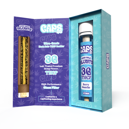 CAPS 3G THC-P HASH HOLE BLUNTS