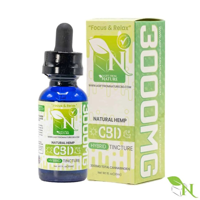 AGFN CBD 3000MG TINCTURE | HYBRID