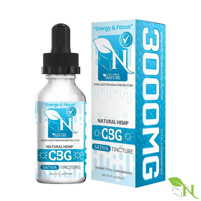 AGFN CBG 3000MG TINCTURE | SATIVA