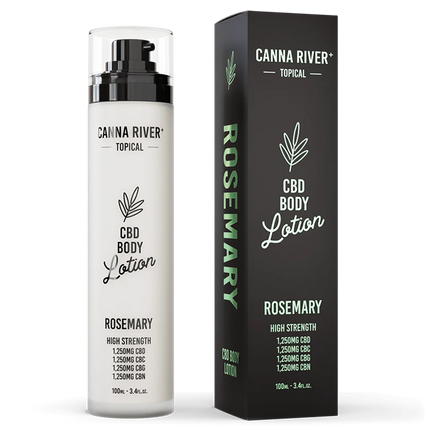 CANNA RIVER CBD BODY LOTION BROAD SPECTRUM 5000MG BOTTLE